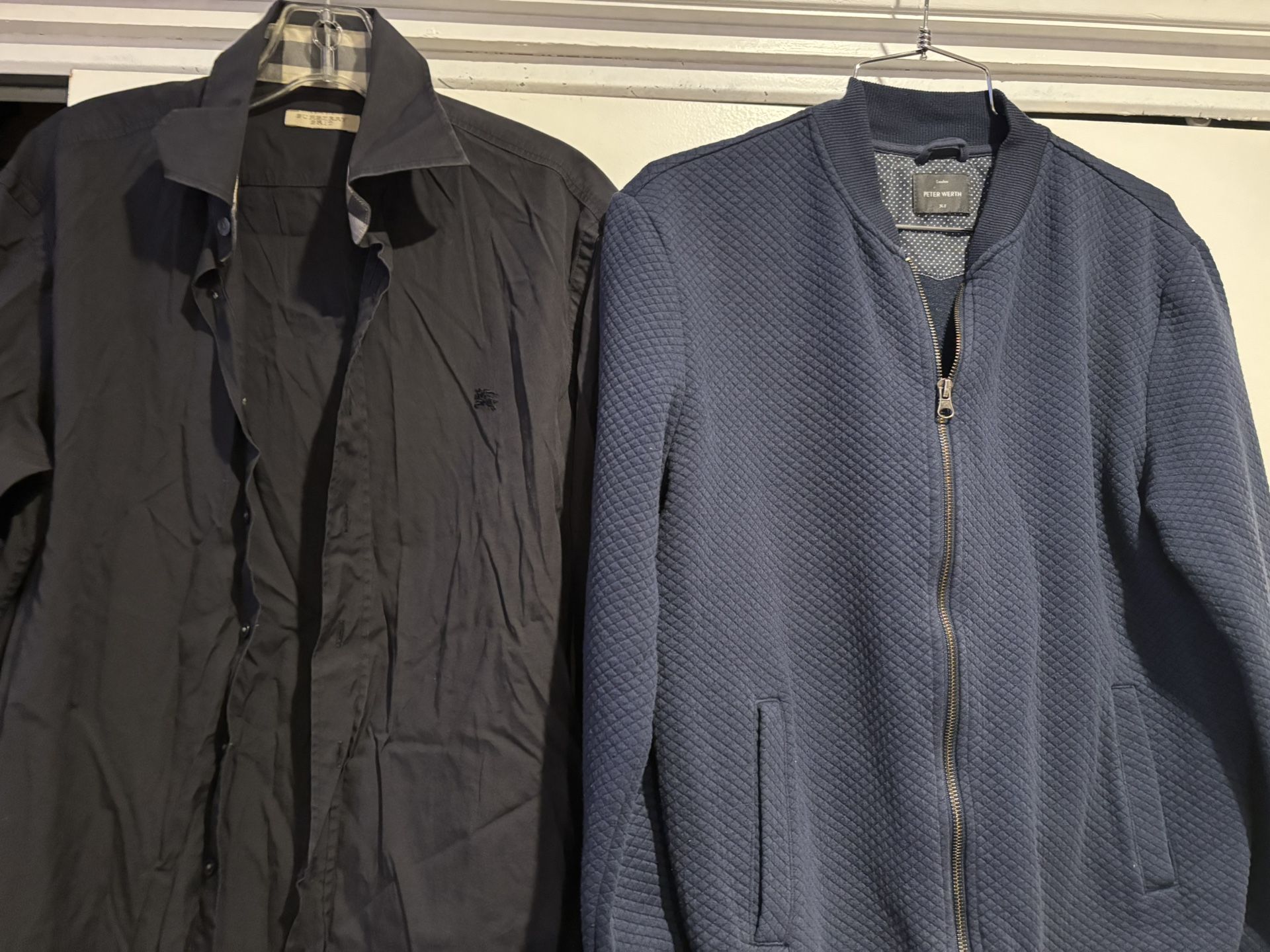 Lot Of 12 Men’s Small Medium Clothing Lot Peter Werth Burberry Tommy Hilfiger Michael Kors 