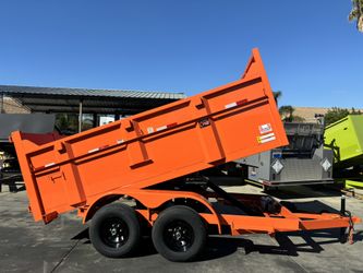 HD Custom 8x12x4 Dump Trailer 2026