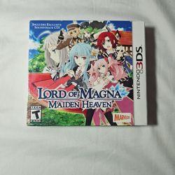 Nintendo 3DS- Lord Of Magna: Maiden Heaven Limited Edition