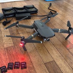 DJI Mavic Pro 4K Drone Fly More Combo with Extras!