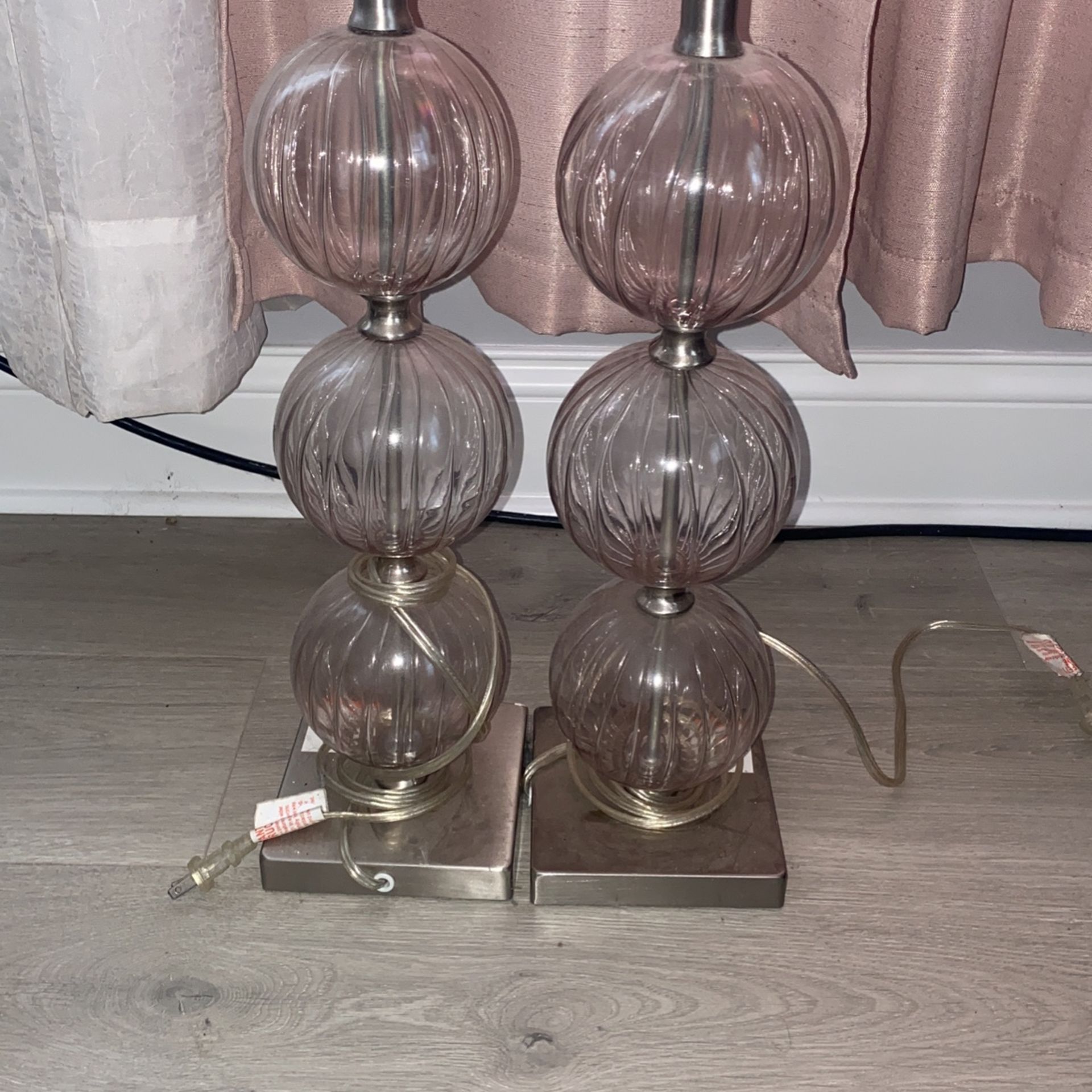 Set Of Modern Lamps