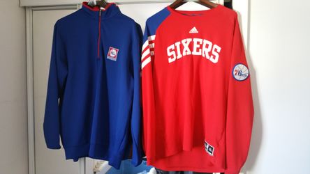 Sixers jacket new with tags on it ....40 each