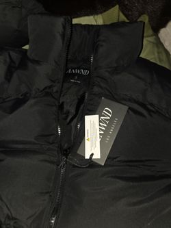Puffer jacket half