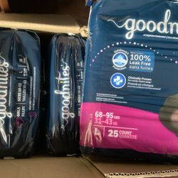 Goodnights Nighttime Underwear/Diapers