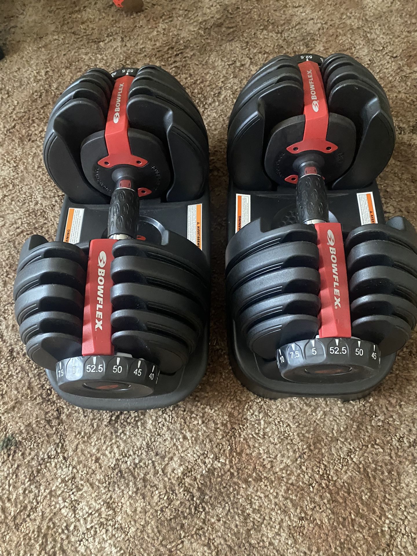 Bowflex 552 Adjustable Dumbbells