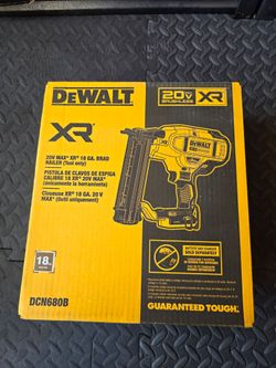 Dewalt 18 ga Brad nailer