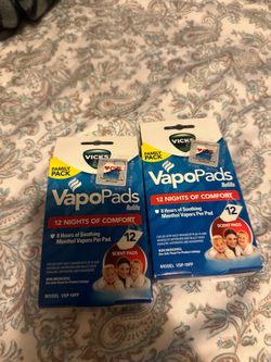 Vicks vapopads