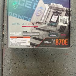 Mpg X870E Edge TI WiFi Motherboard