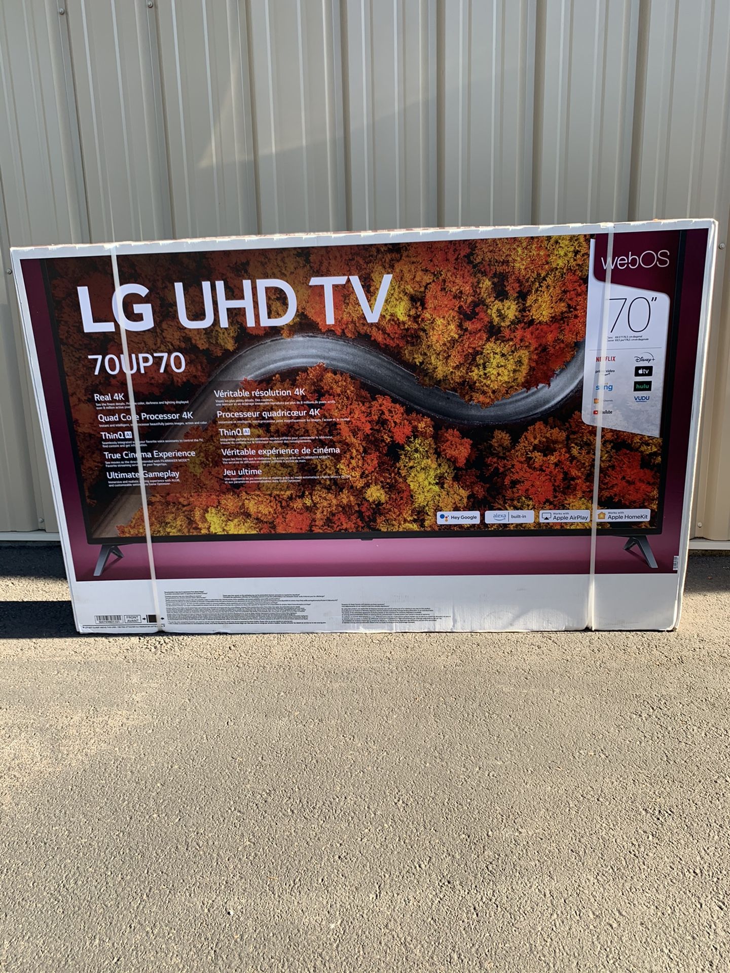 LG 70" Class 4K UHD Smart LED HDR TV - 70UP7070 OBO