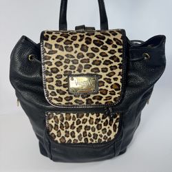 Valentina Leopard Italia Leather 