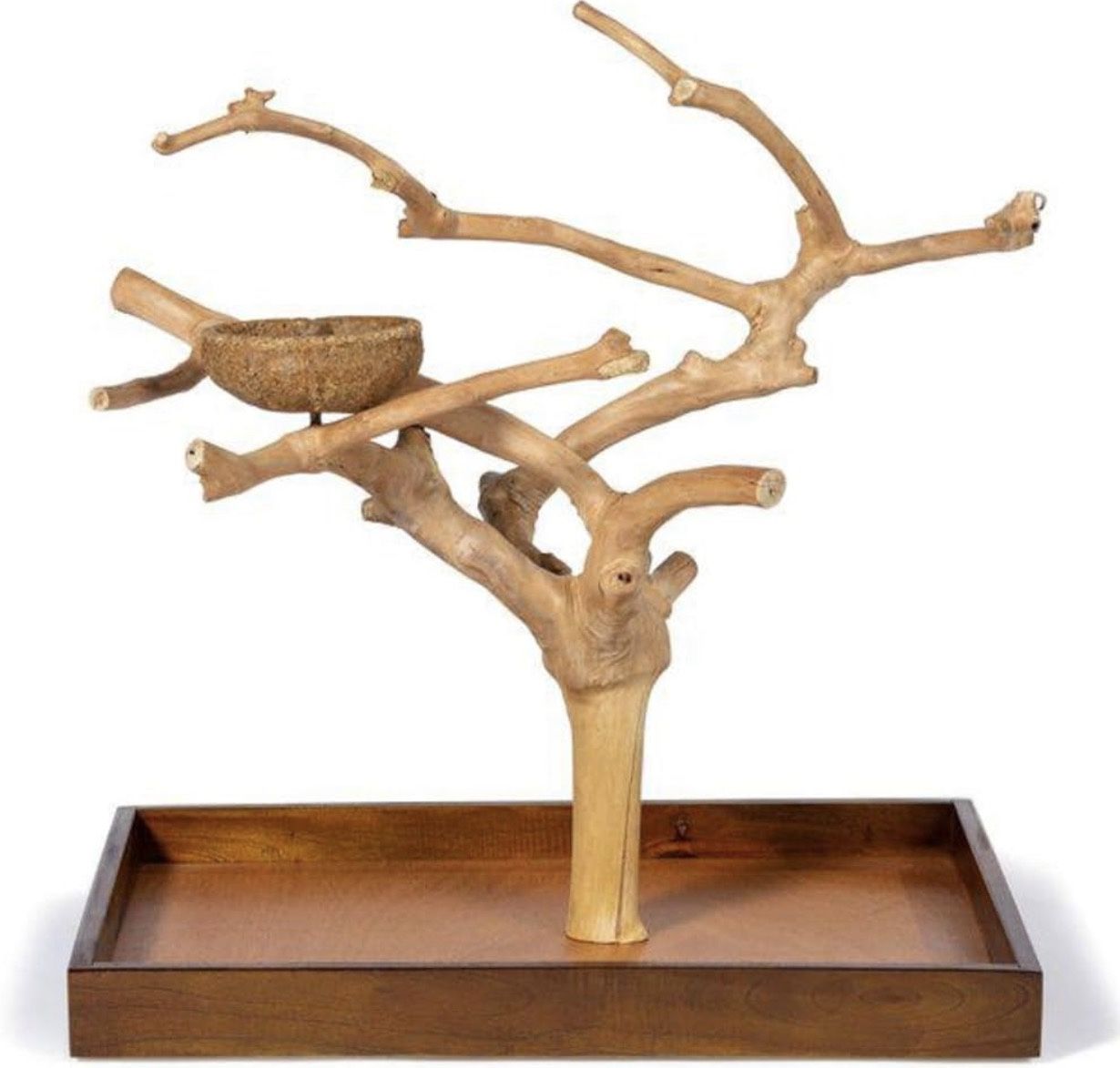 Prevue Hendryx Coffeewood Java Tree Tabletop Playstand – Medium Bird Perch (NEW in Box)