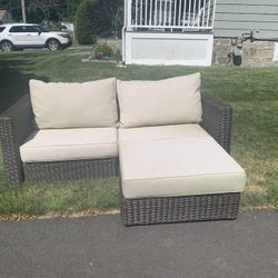 Lovesac outdoor couch