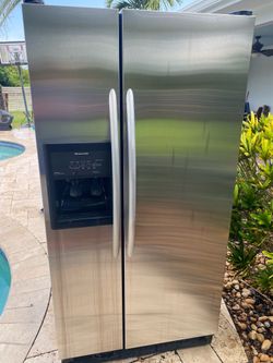 Kitchen aid side by side refrigerator