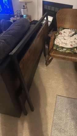Some good lookin full bed frame from amazon