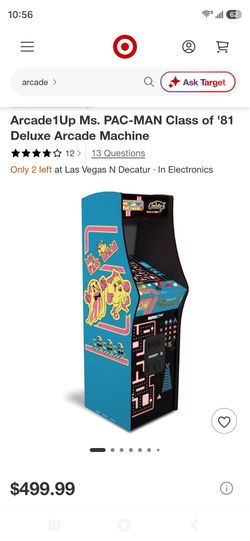 Ms. Pac Man Home Arcade Game