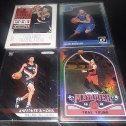 2018 panini RC CARDS TRAE YOUNG SHAI GILGEOUS ALEXANDER 