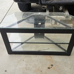 Glass TV Stand