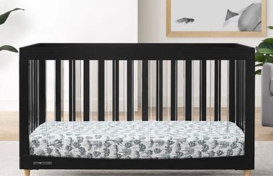 Delta children acrylic 4 in 1 convertible crib