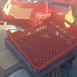 Heavy Duty Plastic Bread/Pastry Stacking Tray/Baskets