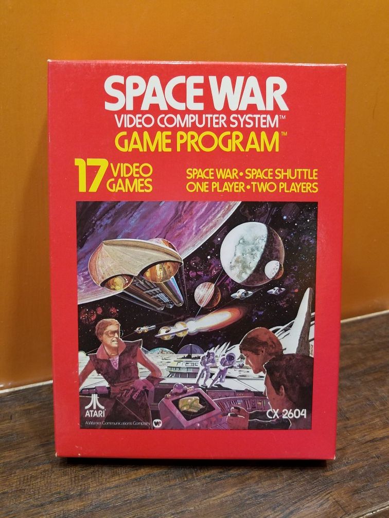 Atari 2600 space War 17 video games CIB