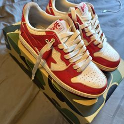 Bape Shoes “Bapestas” Size 9