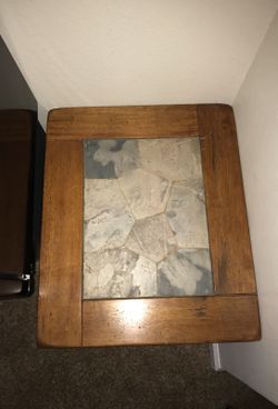 Nice wooden / granite table