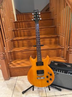 Ibanez Gio Guitar w/ Fender Amp