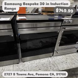 Samsung Bespoke 30 In Induction Range 
