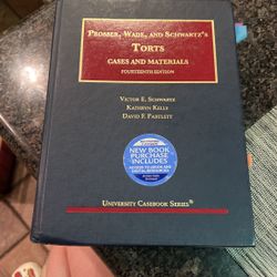 Torts Cases And Materials 