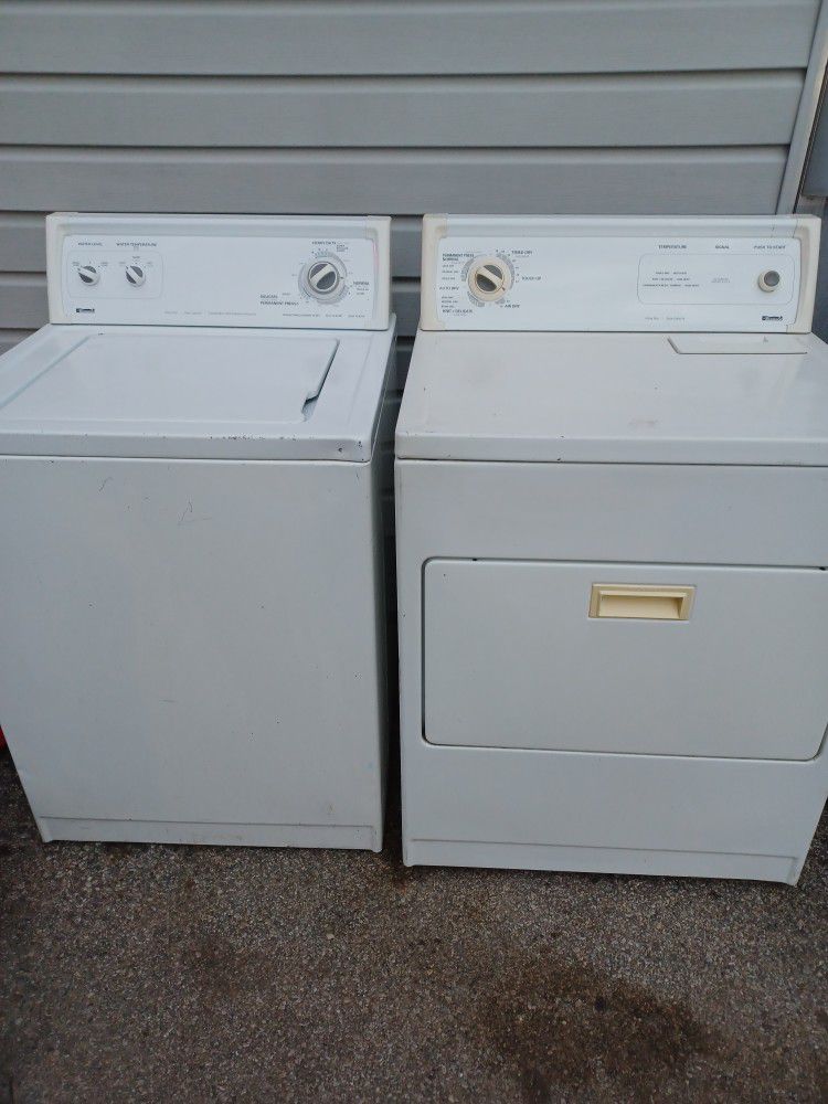 Kenmore Washer And Dryer Set