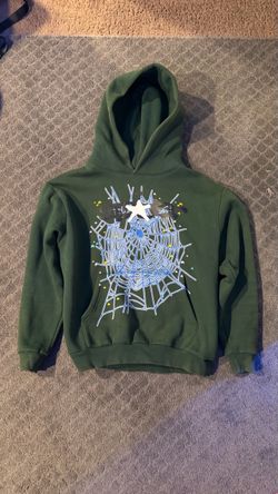 Sp5der Hoodie Hunter Green