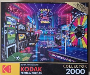 Kodak Premium Puzzles Arcade 2000-Piece Collector Puzzle