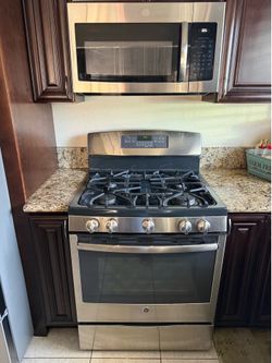Stove, microwave & dishwasher