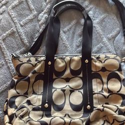 Coach Signature Tote Bag