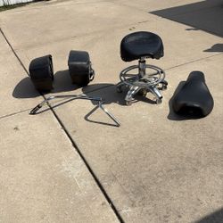 Dos Mochilas Y Asiento Manublio Para Moto Harley Davidson,banco