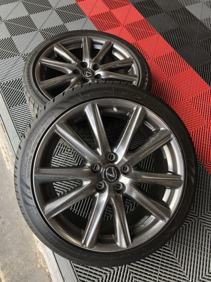 Lexus GS 350 GS350 F sport FSport OEM wheels rim