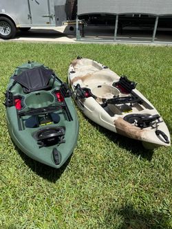 Pair of Malibu Kayaks STEALTH 9 Fishing Kayaks — $900