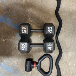 Jayflex And Dumbbells