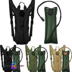 Tactical Hydration Pack Backpack Military Water-proof Nylon Water Bag with 3 Liter Bladder for Hiking Cycling Climbing

