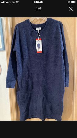 Néw Womens Jessica Simpson Navy Blue Sweater Dress Size Medium