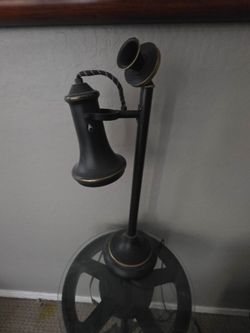 Vintage phone lamp