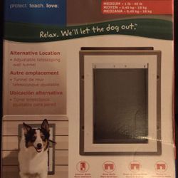 Wall Entry Doggie Door NEW IN BOX