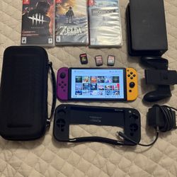 Nintendo Switch Oled 256gb Card Loaded