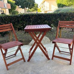 For Sale - Wooden Patio Set 