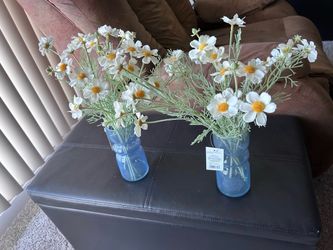 $ 10 for Two Fake Flowers Buckets