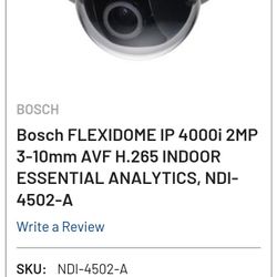 BOSCH INTERIOR CAMERA