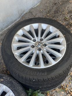 Volkswagon Rims And Primewell Tires