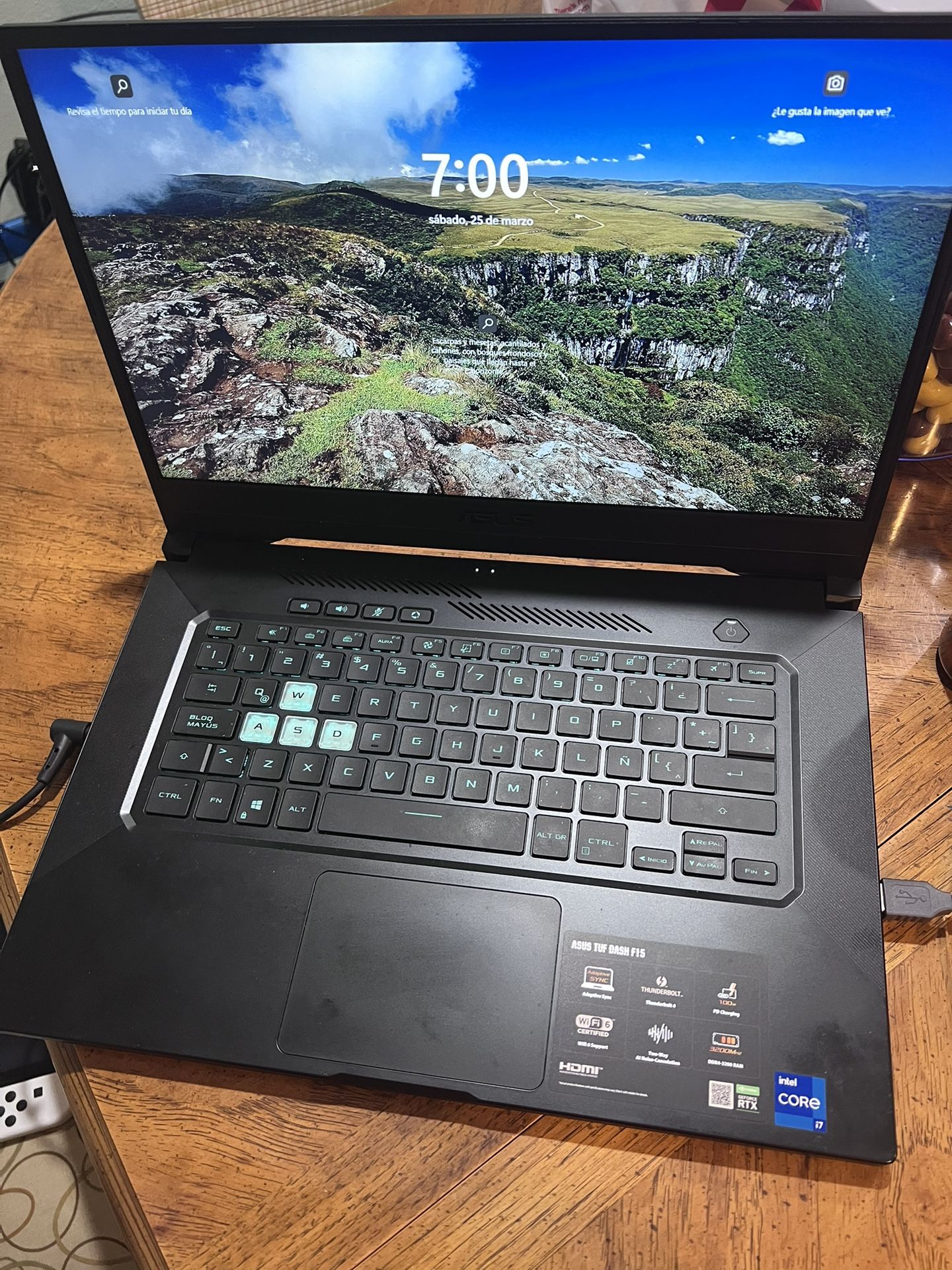 ASUS TUF DASH F516P Notebook Pc GAMER