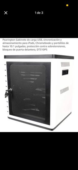 Caja o gabinete de seguridad para tablets y computadoras