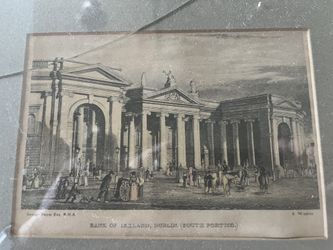 Set Of 3 Antique Engravings , Framed